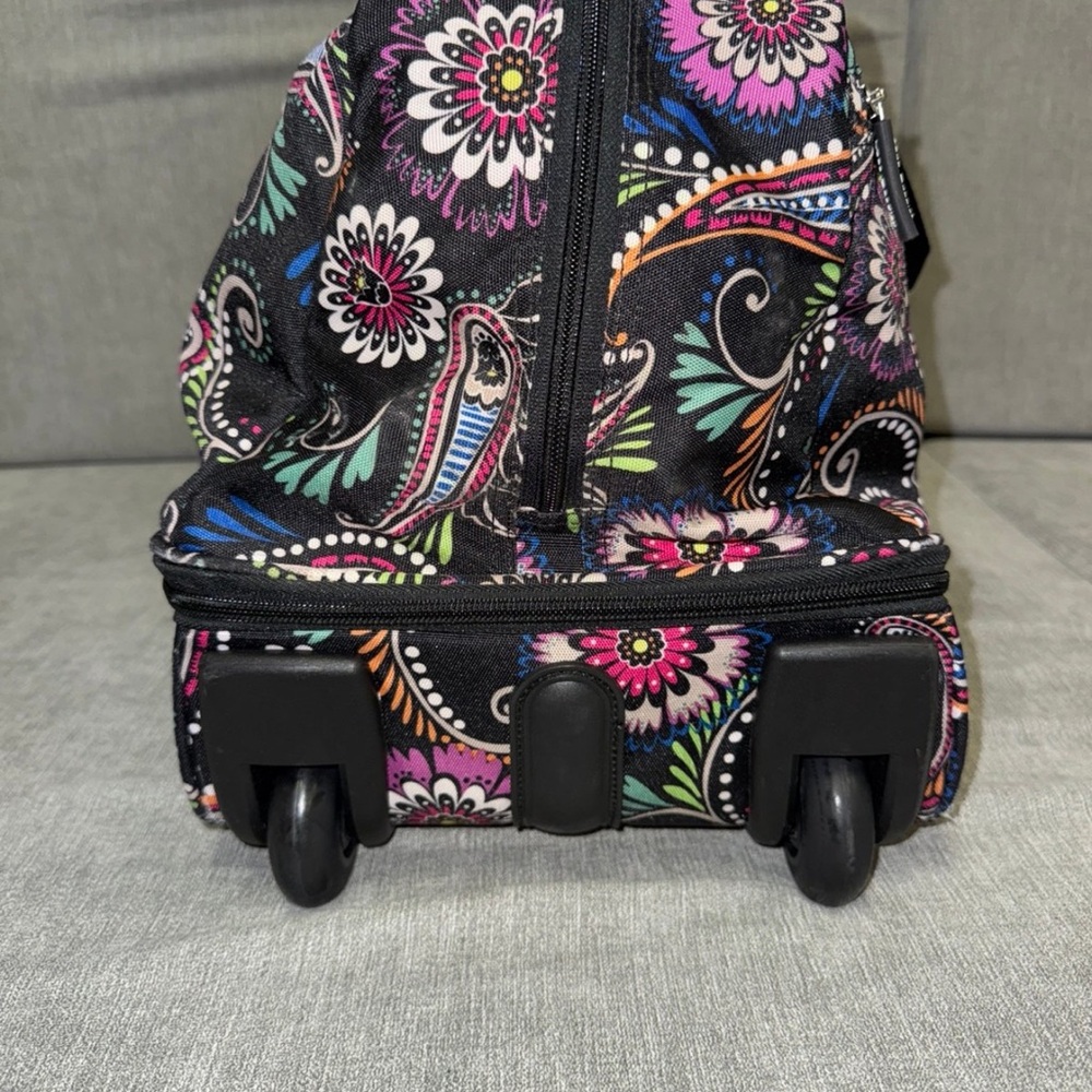 Vera Bradley Rolling Carry On Suitcase - Picture 5 of 11